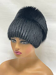 Жіноча шапка з хутра ондатри  "Ліза"