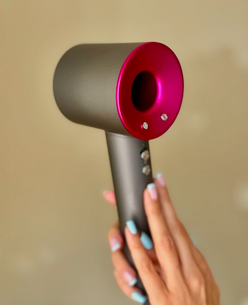 Іонний фен для волосся DRYER 5 в 1 Рожевий