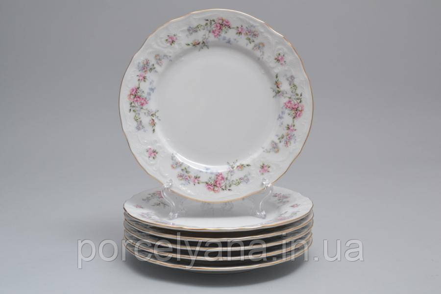 Тарілка десертна 17 см 6 шт Thun Bernadotte дика троянда 6468011, фото 1