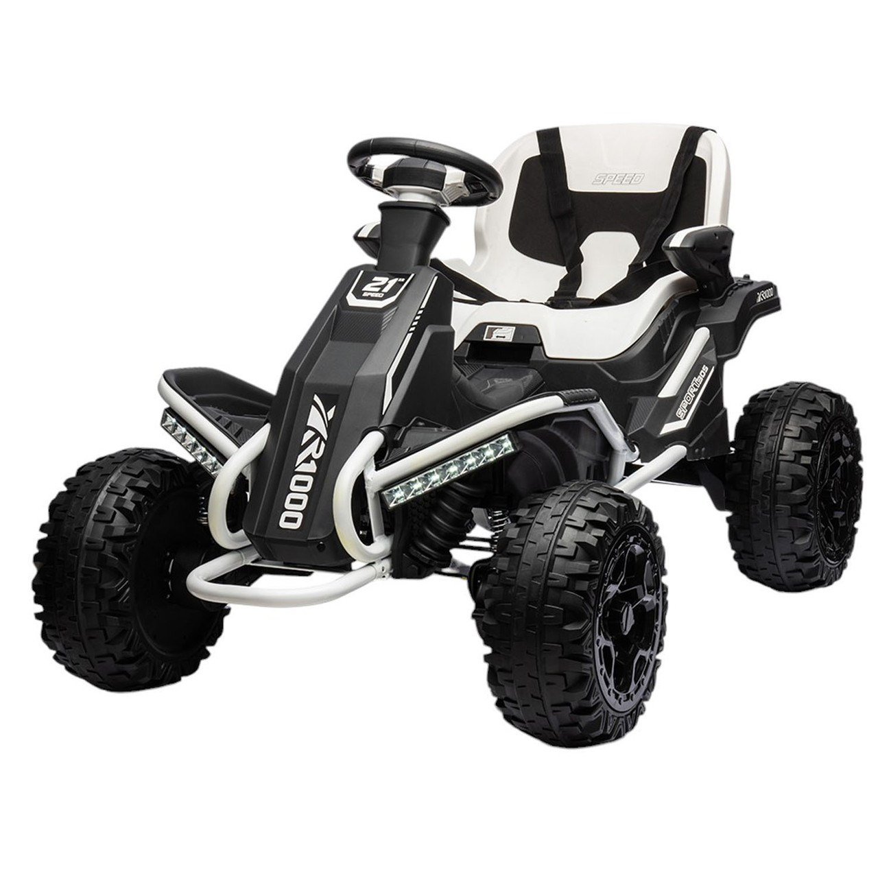 Електрокарт дитячий Bambi (2.4GHz, акумулятор 24V7AH, 4 мотори 75W, світло, музика, MP3, TF) M 6029EBLR-1(24V), фото 1