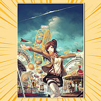 Плакат А3 Аніме Attack on Titan / Атака Титанів 004