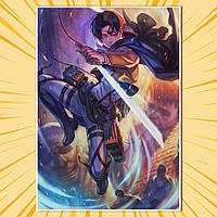 Плакат А3 Аніме Attack on Titan / Атака Титанів 005