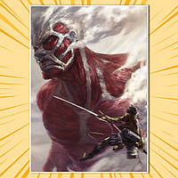 Плакат А3 Аніме Attack on Titan / Атака Титанів 006