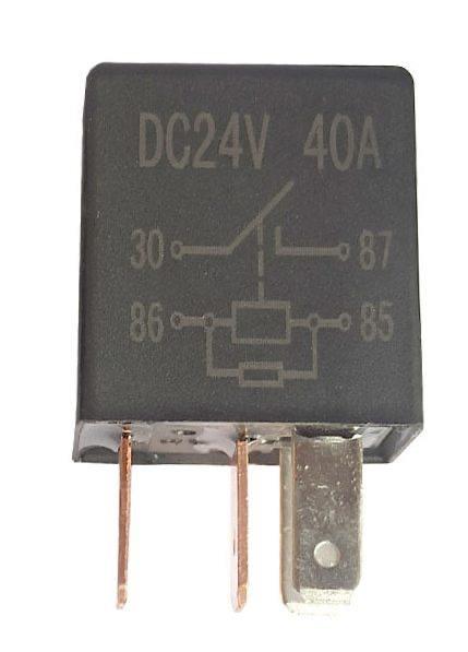 Реле автомобільне, нормально відкрите, DC 24V, 40A - 4 контаката