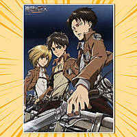 Плакат А3 Аніме Attack on Titan / Атака Титанів 011