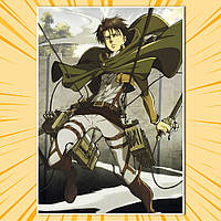 Плакат А3 Аніме Attack on Titan / Атака Титанів 014