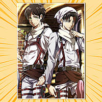 Плакат А3 Аніме Attack on Titan / Атака Титанів 015