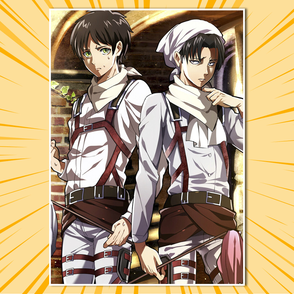 Плакат А3 Аніме Attack on Titan / Атака Титанів 015