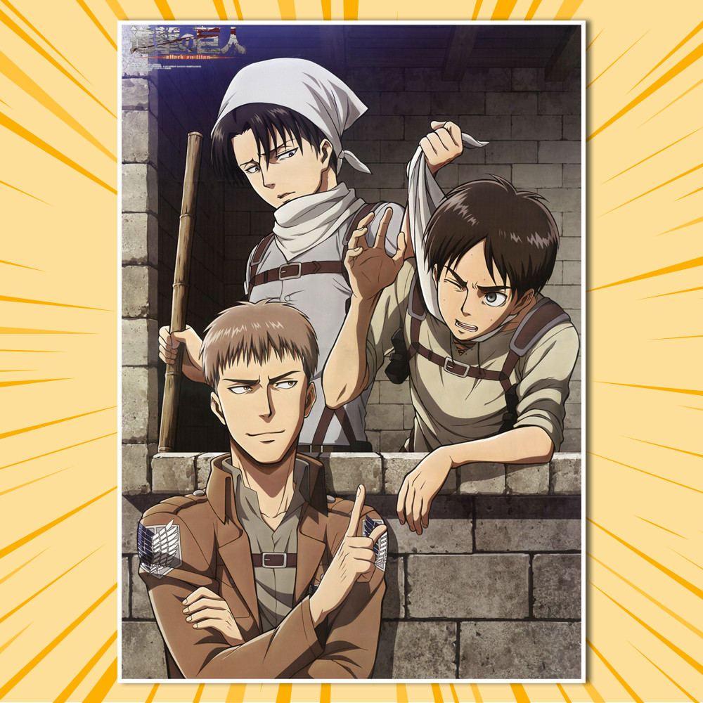 Плакат А3 Аніме Attack on Titan / Атака Титанів 019