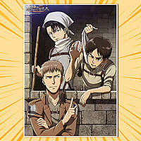 Плакат А3 Аніме Attack on Titan / Атака Титанів 019