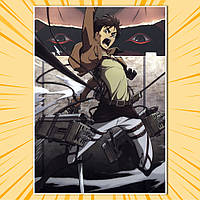 Плакат А3 Аніме Attack on Titan / Атака Титанів 021