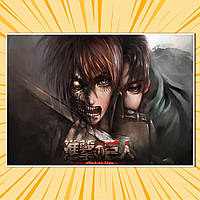 Плакат А4 Аніме Attack on Titan 090