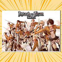 Плакат А4 Аніме Attack on Titan 094