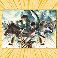 Плакат А4 Аніме Attack on Titan 104