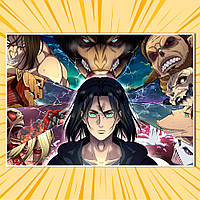 Плакат А4 Аніме Attack on Titan 105