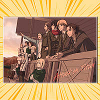 Плакат А4 Аніме Attack on Titan 106