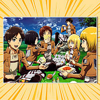 Плакат А4 Аніме Attack on Titan 111