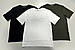 Набір із 3-х чоловічих футболок (чорна, біла, хакі), фото 2