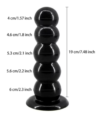 Анальна пробка ANAL PLUG Анальне намисто Великий розширювач ануса