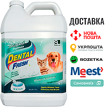 Рідина від зубного нальоту та запаху з пащі собак та котів SynergyLabs Dental Fresh 3,79 л