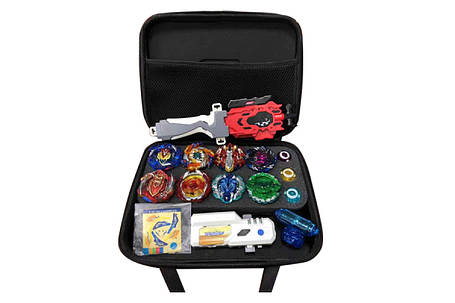 Ігровий набір Beyblade BB866B у сумці 8 пухирців, 2 пускові пристрої, аксесуари, фото 1
