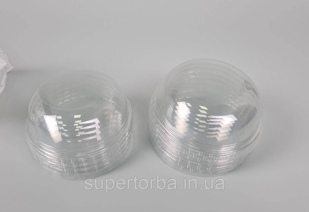 Кришка купольна без отвором для склянки РЕТ (250,350,400,500) NEW (100 шт.), фото 1