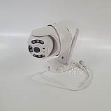 Вулична IP-камера відеоспостереження WIFI Smart Camera, поворотна з датчиком руху WSCY-8-White, фото 7