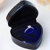 Коробочка для кільця з підсвічуванням для пропозиції та весілля EALING 45х65х70мм Starlight коробочка для каблучки