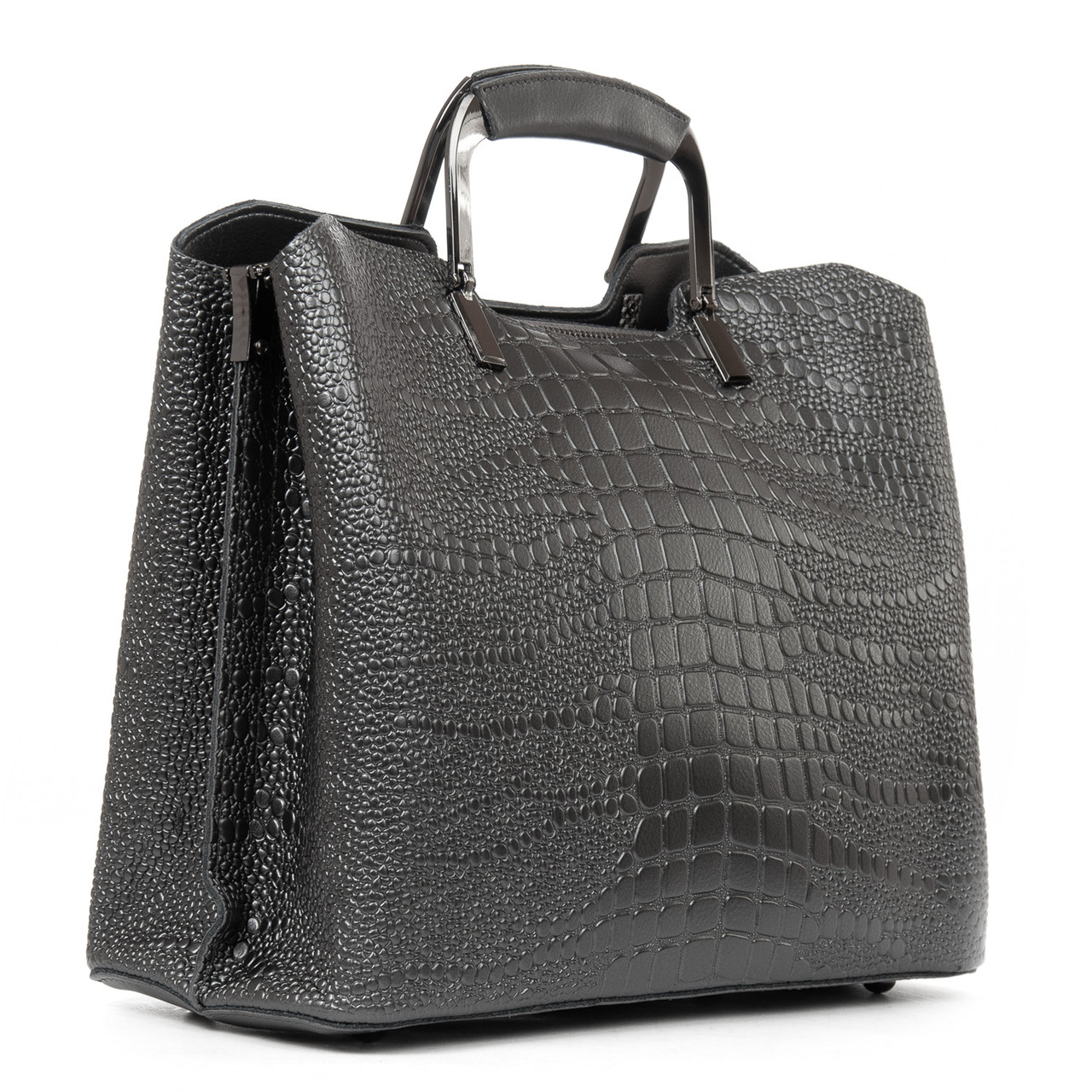 Жіноча шкіряна сумка 1540-1 gray.Купити жіночі сумки гуртом і в роздріб із натуральної шкіри в Україні