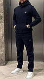 Чоловічий спортивний зимовий костюм HUGO BOSS D12353 темно-синій  3XL, фото 2