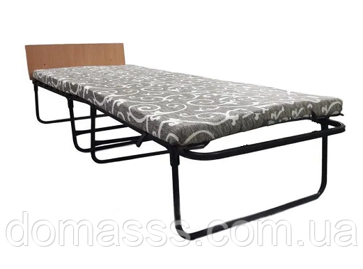 Розкладна тумба-ліжко Венеція з підголівником та ламелями, навантаження до 120 кг, для дому й дачі, фото 1