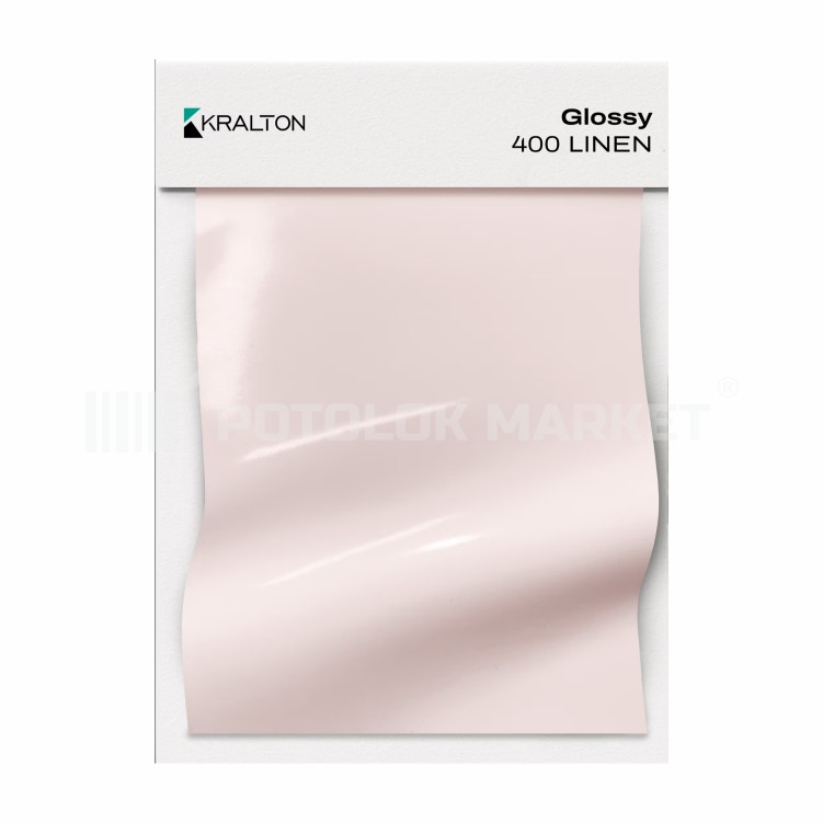 Glossy 400 Kralton (ширина до 3,6 мп). Глянсова плівка ПВХ