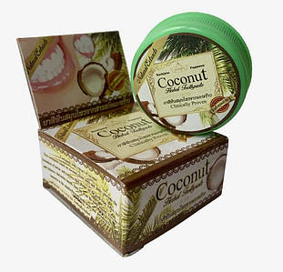 Відбілююча зубна паста з кокосом Rochjana (Роджана) Таїланд - 30 грамів.