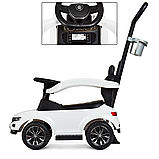 Каталка-толокар Metr+ 651-1 Білий 2 в 1, фото 4