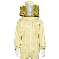 Комбінезон бджоляра з замком з бавовни, класична сітка, Кирея