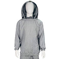 Куртка бджоляра з льон-габардину, сітка европейського зразка