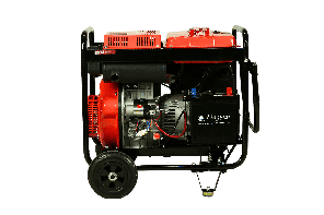 Генератор Дизельний +ручки+колеса 7.0-7,5 кВт BS9500XE, обмотка мідь
