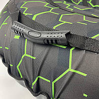 Тюбінг Сота Салат Оксфорд/ПВХ 100 см Надувні санки-тюбінг Надувна льодянка