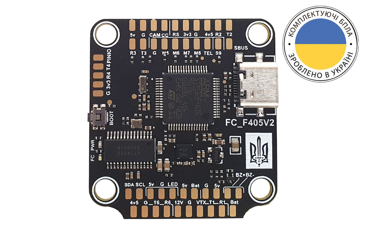 Польотний контролер VYRIY F405 V2 BMI270 для квадрокоптера amc