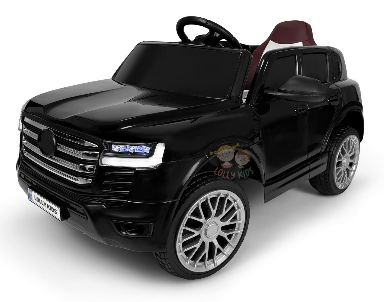 Електромобіль дитячий Lolly Kids LKT-2188 з м'яким сидінням та колесами EVA чорний (9815)