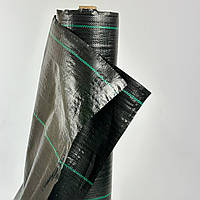 Агротканина Agreen Чорний 100 г/м2 1.05 х 50 м Агротканина для садового ландшафту Агротканина для грядок