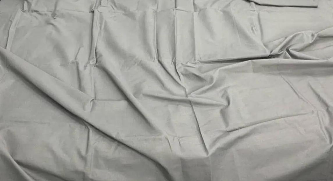 Наволочка 50х70, бязь Голд, принт: Світло-сіре