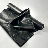 Агротканина Agreen Чорний 100 г/м2 1.60 х 50 м Агротканина для мульчування грядок Агротканина для клумби