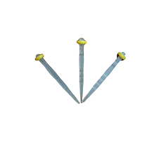 Скловолоконні штифти №1.2 жовтий маленький 10шт/уп.