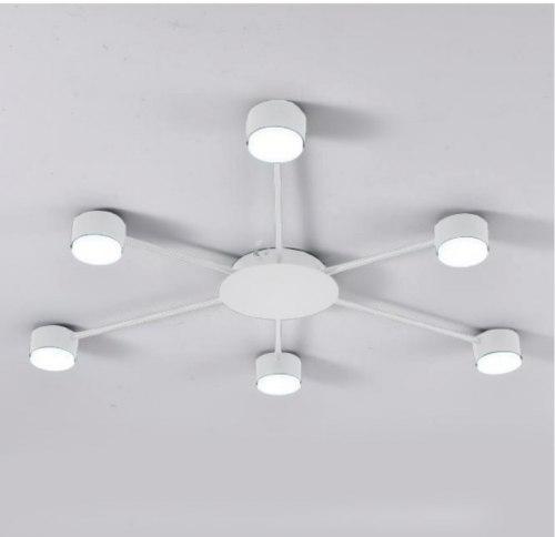 Люстра під змінну лампу LUMINARIA RAY SLIM 6xGX53 WHITE 220V IP20