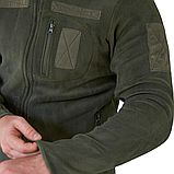 Флісовая кофта форменна Polartec олива, фото 4