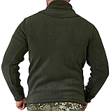 Флісовая кофта форменна Polartec олива, фото 6