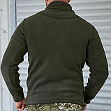Флісовая кофта форменна Polartec олива, фото 10