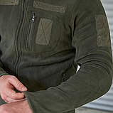 Флісовая кофта форменна Polartec олива, фото 9