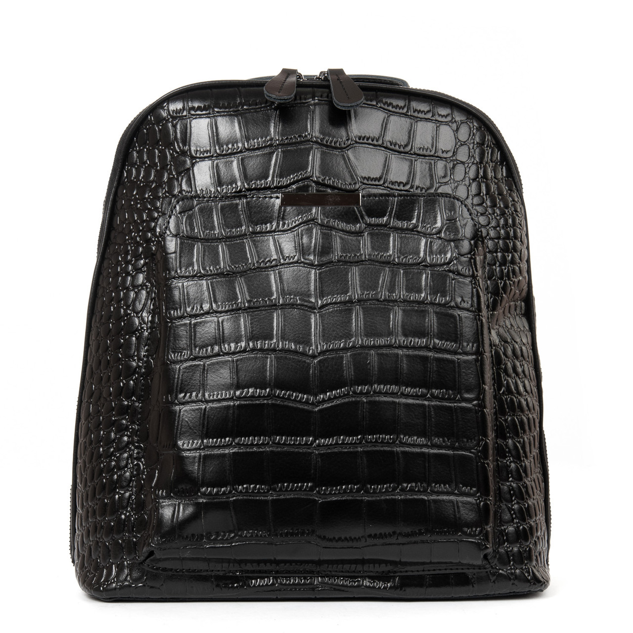 Жіночий шкіряний рюкзак 8628 black. Купити жіночі рюкзаки гуртом із натуральної шкіри в Україні, фото 1